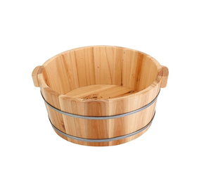 Tazón de Madera para Remojar los Pies al por Mayor, Ecológico, Relajante, Masaje para Pies, Perfecto para Spa - Product Image 1