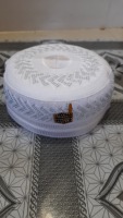Nuevo Gorro de Oración Musulmán de Alta Calidad para Hombre, 100% Algodón, Estilo Formal, Uso Casual al Aire Libre, Hecho en Bangladesh