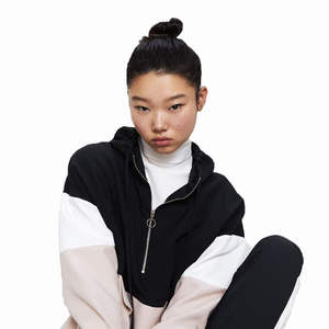 Conjunto Deportivo de Invierno para Mujer de Alta Calidad, Dos Piezas, Sudadera con Media Cremallera y Pantalones Jogger de Felpa de Algodón - Product Image 6