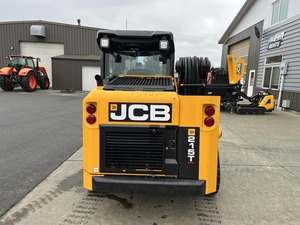 Chargeuse compacte sur pneus JCB 215T Eco Power Boom Diesel jaune avec moteur et composants essentiels - Product Image 1