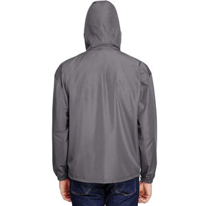 Veste de pluie pour homme à fermeture éclair sur le côté, respirante, sur mesure, vente en gros, vêtements d'hiver, coupe-vent, vestes de pluie - Product Image 4