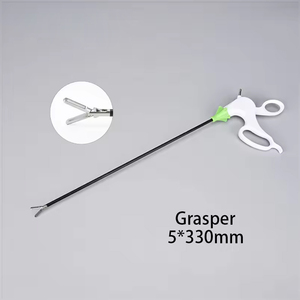 Manufacturer <b>Laparoscopic</b> 3mm Atraumatic Grasper Grasping Forceps 20cm 24cm 28cm 33cm Forceps OEM service - Product Image 4