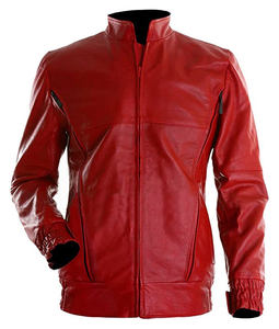 Veste en cuir d'hiver pour hommes, meilleure vente 2022, nouvelle mode, peau de vache, service OEM, vente en gros de vêtements à vendre - Product Image 1