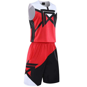 Bajo MOQ 100% Poliéster Ropa de equipo de entrenamiento Mejor calidad Unisex Retro Diseño Su propio logotipo Tallas grandes Hombres Uniforme de baloncesto - Product Image 3