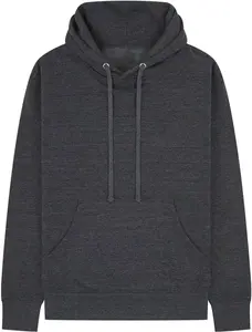 Sweat à capuche gris avec options de logo personnalisé Idéal pour les commandes importantes Sweat à capuche gris personnalisé confortable et élégant pour un usage personnel ou professionnel - Product Image 2