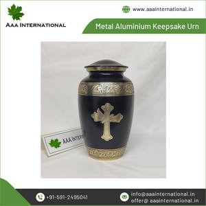 Urna Funeraria Exclusiva de Aluminio Antiguo para Adultos, de Alta Calidad, Servicio OEM para Cenizas Humanas, Venta Caliente - Product Image 2