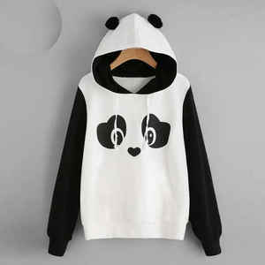 Prix d'usine Offre Spéciale dames impression personnalisée Slim Fit pull à capuche à la mode uni à capuche pour la saison d'hiver Logo avant - Product Image 6