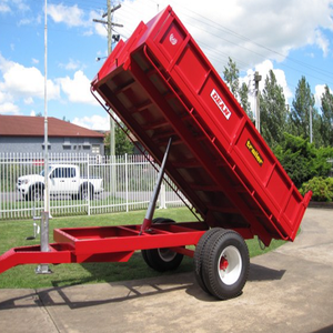 Factory Price Heavy Duty Hydraulic Dump <b>Trailer</b> High Quality Tipper <b>Trailer</b> and <b>Farm</b> Use Available Now - Product Image 6