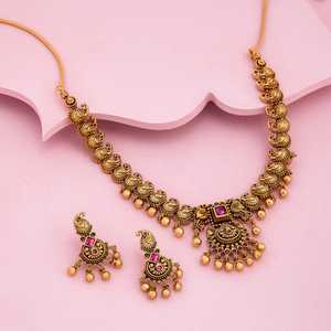 Antique <b>Necklace</b> 190335 Elegant and Timeless for Wedding Occasions - Product Image 2