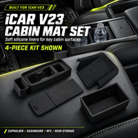 iCAR V23 Kabinen-Silikonmatten-Set, 4-teilig