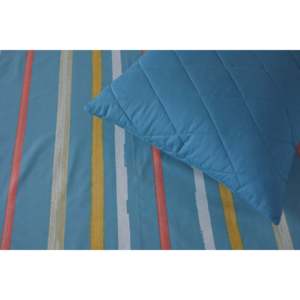 Parures de draps et de taies d'oreiller BlueSplash, literie bleue de qualité supérieure pour le confort et le style - Product Image 1
