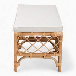 Vente en gros Banc de décoration d'intérieur en rotin osier vintage au design minimaliste fabriqué au Vietnam - Product Image 3