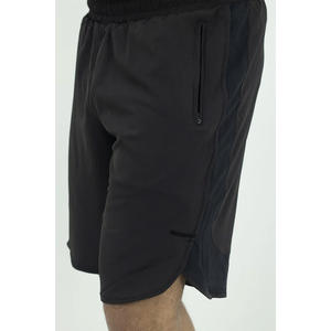 Pantalon cargo style urbain pour hommes Short confortable en coton décontracté Taille élastique Poche personnalisée Respirant Couleur unie Teinte unie - Product Image 3