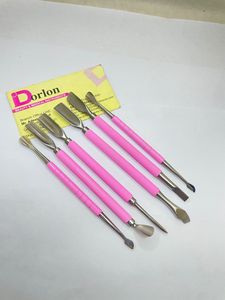 Empujador de cutículas de acero inoxidable, precio al por mayor, herramienta de manicura en forma de cuchara para decoración de uñas de calidad sostenible - Product Image 3