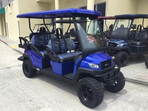 Carrito de Golf Eléctrico Texas Lifted de 6 Pasajeros, Económico, Homologado para Calle, LSV de Lujo con Batería de Litio, 48V, Certificado CE, 50-70 km/h, 20-25 Grados - Product Image 1
