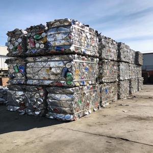 Precio de fábrica al por mayor de chatarra de aluminio UBC, latas comprimidas a granel listas para exportación - Product Image 5