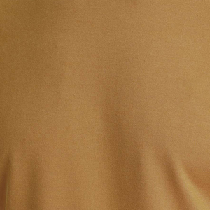 Men's Mustard Yellow Crew Neck T-Shirt Slim Fit Cotton Basic Tee Solid Color Casual Wear - Product Image 5