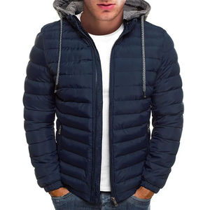 2026 Vente en gros Veste doudoune matelassée personnalisée pour homme, à capuche, imperméable, respirante, pour l'hiver et l'extérieur, style urbain - Product Image 5