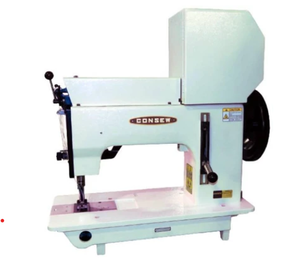 Conseww-2040-DSM Single/Double Needle/Extra Heavy-Duty Drop-Feed Industrial/Sewing-<b>Machine</b> with Complete Tabliing - Product Image 1