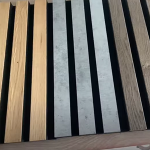 Paneles Acústicos Hexagonales de Madera Maciza, Impermeables, de MDF para Exteriores, Espuma Insonorizante para Estudio y Oficina en Casa - Product Image 1