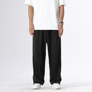 Pantalones Deportivos para Hombre, Estilo Jogger, Holgados, Ajustados, Lavados, de Pierna Ancha, Casuales, para Correr, con Cintura Elástica - Product Image 4