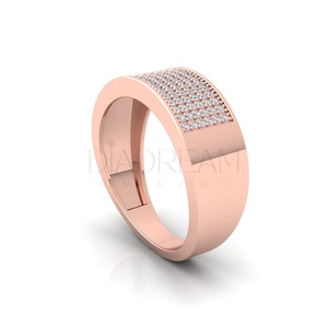 Bague en diamant glacé en argent sterling 925 de haute qualité meilleur cadeau d'anniversaire et d'anniversaire Style HipHop pour hommes Leb Grown - Product Image 5