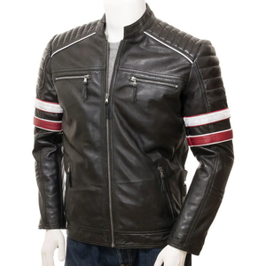 2025 hommes High Street Fashion Design élégant veste pour hommes 100% veste en cuir véritable bas prix flambant neuf Offre Spéciale - Product Image 1