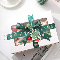 Boîte à gâteau en carton écologique personnalisable de qualité supérieure, étiquettes personnalisées, impression numérique en relief, emballage durable pour cupcakes et desserts