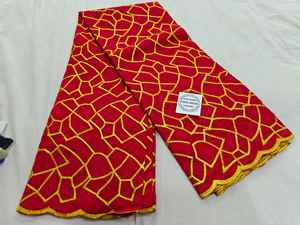 Tissu voile en coton peigné de haute qualité, respirant, broderie traditionnelle multicolore, thoub pour femmes, lafaya, thoub soudanais - Product Image 3