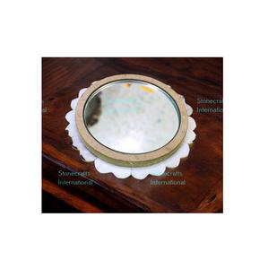 Hermoso y elegante espejo moderno para fregona, espejo madre de alta demanda para entrada, baño, sala de estar, uso exquisito indio - Product Image 1