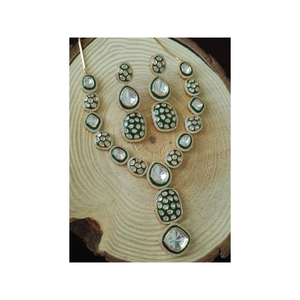 Mejor precio al por mayor de alta calidad de la boda india Kundan conjunto de joyería de moda conjuntos de joyería para las señoras - Product Image 4