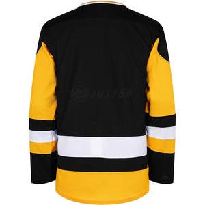 Maillot de hockey sur glace pour homme adulte 2025, couleur unie, 100 % polyester, antibactérien, logo frontal, vente en gros, meilleur prix - Product Image 6