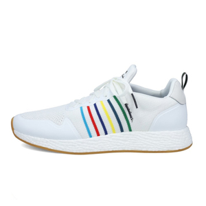 Baskets blanches en cuir véritable à lacets, imprimé léopard Krios, haute qualité, mode décontractée, Aqua, pour homme adulte, anti-odeur - Product Image 1