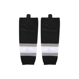 Nouveauté Meilleure Qualité Protèges-Tibias de Hockey sur Glace pour Équipe Chaussettes Design Personnalisé Écologique Respirant Polyester/Coton Sublimé - Product Image 4