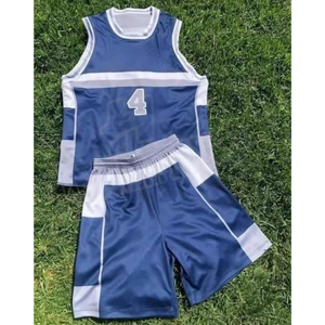 Nouveau design personnalisé 100% polyester imprimé uniforme de basket-ball grande taille fabriqué au Pakistan - Product Image 4
