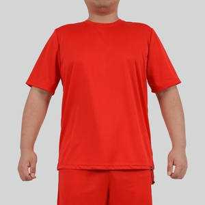 Camiseta de trabajo para hombre al por mayor 100% algodón informal de gran tamaño transpirable ecológico 220g ropa antiarrugas serigrafiada - Product Image 1