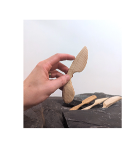 Cuchillo de mantequilla de madera de fábrica de fabricación, cubiertos multifunción, postre de pastel, artículos de espátula de mantequilla más vendidos - Product Image 3