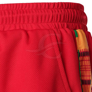 Short d'entraînement Active Wear pour homme Short de fitness décontracté teint en plaine avec poches Style solide - Product Image 5