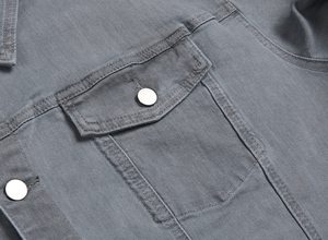 Premium Quality Winter Hooded Windproof Denim <b>Jackets</b> for Men-Customizable <b>Slim</b> <b>Fit</b> High Quality Wholesale Price - Product Image 3