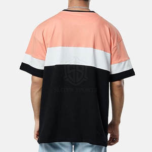 Camiseta de hombro caído de gran tamaño Camiseta de hombro caído de alta calidad con logotipo personalizado de peso pesado en blanco - Product Image 3