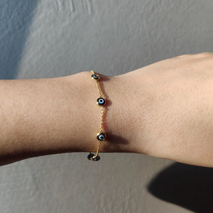 กำไลข้อมือป้องกันภัยจากดวงตาปีศาจ - Product Image 2
