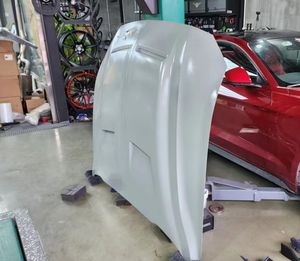 Kit Carrozzeria Stile Shelby per <span class=keywords><strong>Ford</strong></span> Mustang 2018-2021, Paraurti Anteriore, Minigonne Laterali, Spoiler, Cofano - Componenti Auto PP di Alta Qualità - Product Image 6