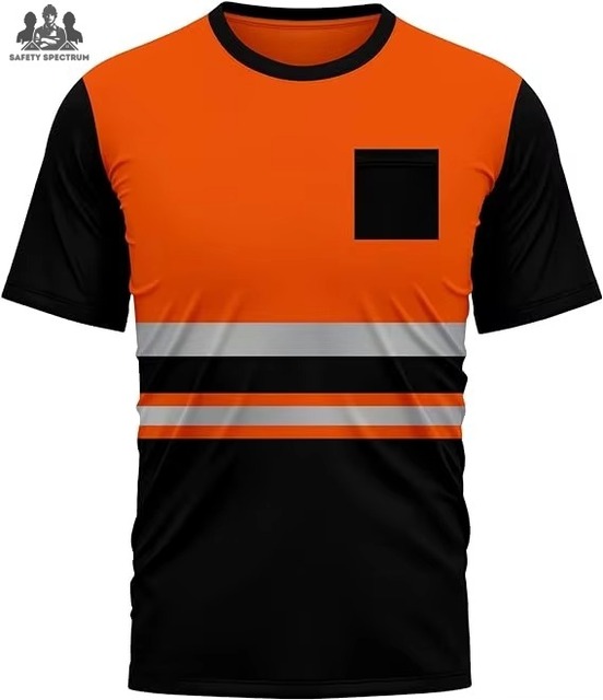 Industrial Work T-Shirt Manufacturer | 100% Cotton Heavy Duty Professional Utility OEM Services Eco-Friendly Quick Dry 300g