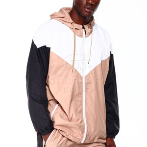 Conjunto de Chaqueta y Pantalón Cortavientos con Tela Suave y Estilo Sencillo para Uso Diario - Product Image 5