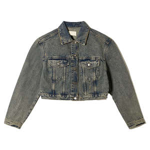 Chaqueta Vaquera Elegante para Mujer, Marca OEM, Costuras Resistentes, Lista para el Invierno, Exterior de Algodón y Nailon, Ideal para Actividades al Aire Libre y Viajes - Product Image 3