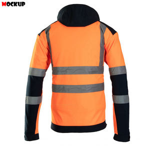 Venta al por mayor 2025 peso ligero mangas completas cremallera frontal ropa de trabajo precio barato ropa de seguridad de trabajo chaqueta de seguridad - Product Image 3