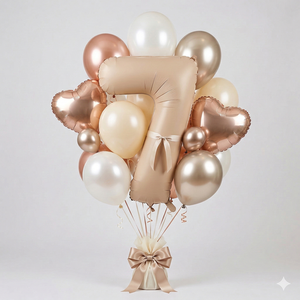 Party Love Globe Number Caramel 8445178009646 100 cm Ballons de fête en Chine - Product Image 2
