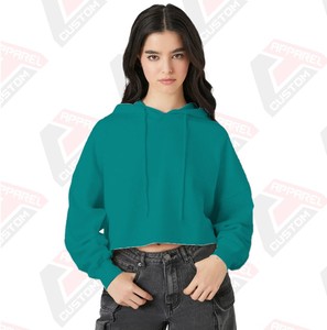 เสื้อฮู้ดรุ่นสั้นของผู้ชายผ้าฝ้าย100% สำหรับฤดูหนาวปักลายประดับด้วยลูกปัดพิมพ์ลายดิจิตอลย้อมสีเรียบ - Product Image 4