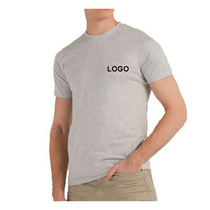 Camisetas para Hombre Más Vendidas, MOQ Bajo, 100% Algodón Grueso, Lisas, Personalizadas con Serigrafía, Logotipo, Unisex, Estilo Casual Holgado - Product Image 3