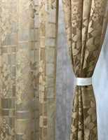 Panneaux de rideaux en voile d'approvisionnement d'usine couleur grise rideaux en tissu transparent brodés/nouveau produit chaud tissu de filet de rideau élégant